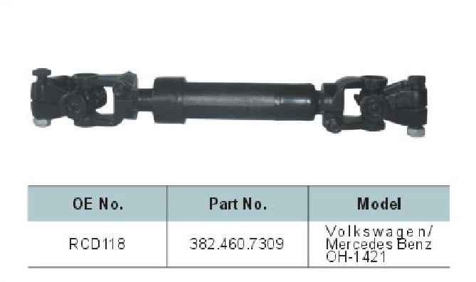 Mercedez-benz Steering Column RCD-118 382.460.7309